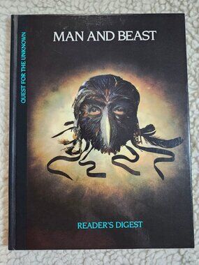 Reader's Digest Man and Beast Quest for the Unknown 1993 Hardcover Illustrated